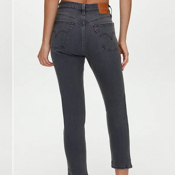 Levi's 501 High Rise Skinny Jean Gray - Picture 3 of 12